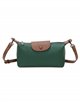 Contrast crossbody bag green