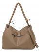 Citybag with handle detail khaki