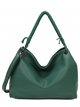 Citybag with handle detail green