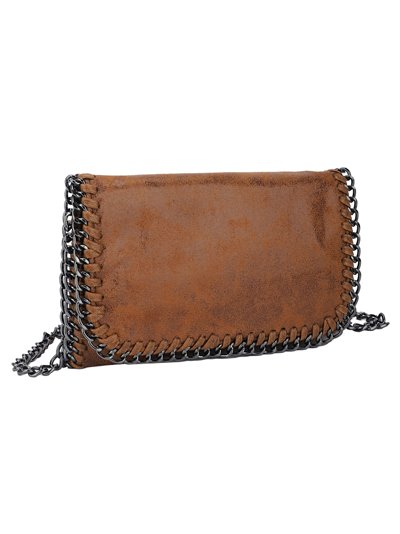 Crossbody bag with chain