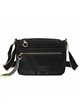 Nylon crossbody bag black