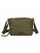 Nylon crossbody bag green