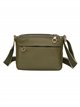 Nylon crossbody bag green