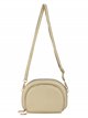 Crossbody bag with zip golden