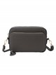 Crossbody bag with zip grey