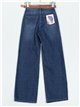 Straight jeans with buttons azul (XS-XL)