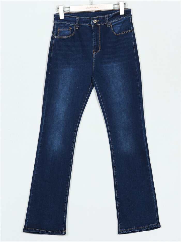 Mom fit jeans azul (40-52)