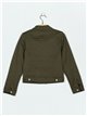 Basic denim jacket verde-militar (S-XXL)