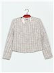 Tweed jacket beige (M-L-XL-XXL)