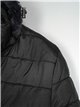 Anorak reversible pelo capucha black (M-XXL)