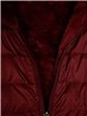 Anorak reversible pelo capucha bordeaux (M-XXL)