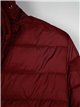 Anorak reversible pelo capucha bordeaux (M-XXL)