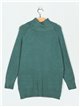 Roll neck sweater with pockets (M/L-L/XL)