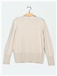 Soft sweater with buttons (M/L-L/XL)