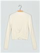 High neck ribbed sweater (M/L-L/XL)