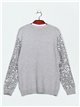 Sweater with sequins (M/L-L/XL)