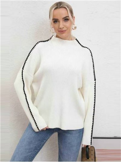 Contrast sweater (S/M-L/XL)