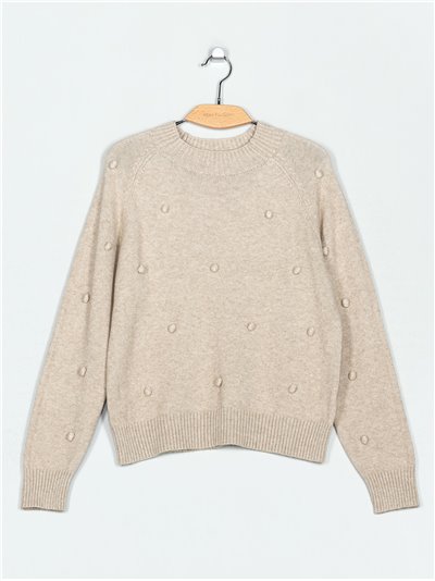 Polka dot oversize sweater (M/L-L/XL)