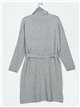 Roll neck knit dress (M/L-L/XL)