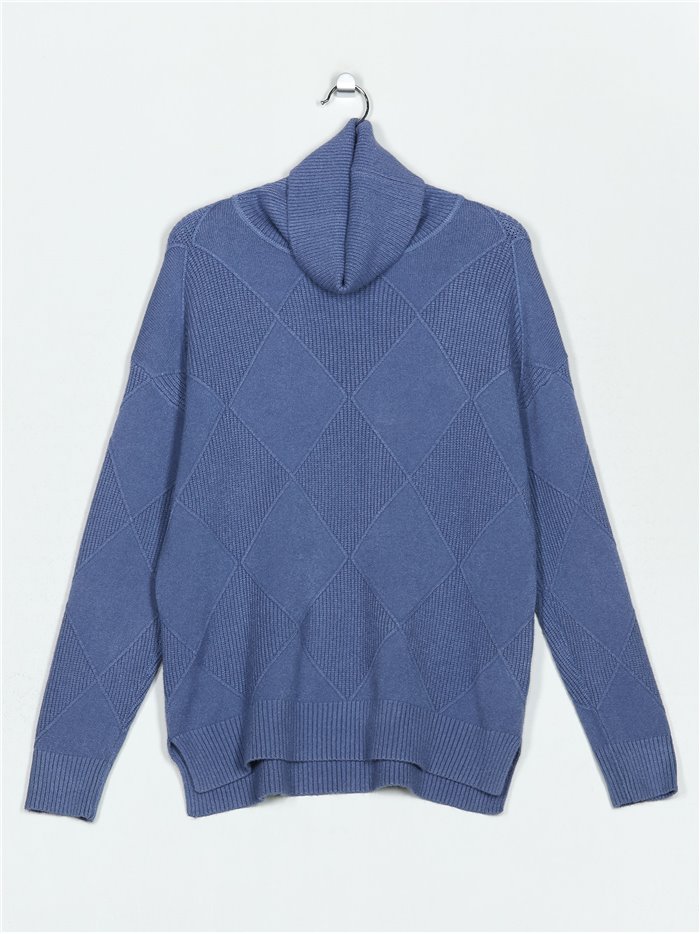 Sweater with rhombuses (M/L-L/XL)