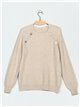 Sweater with buttons (M/L-L/XL)