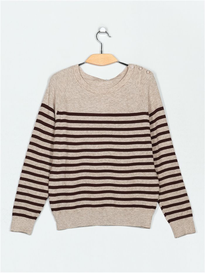 Striped sweater (M/L-L/XL)