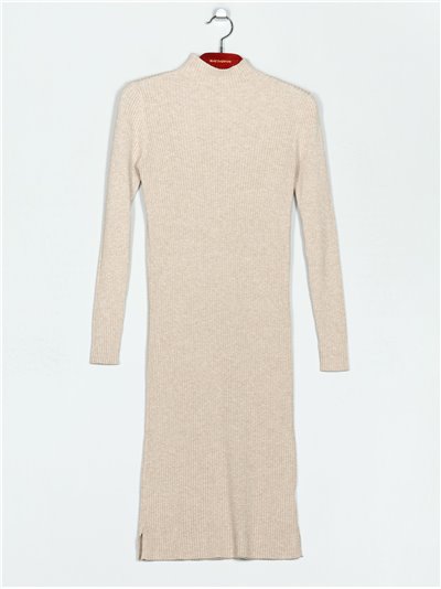 Ribbed knit dress (M/L-L/XL)