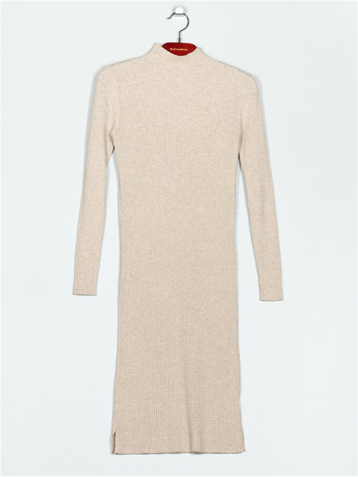 Ribbed knit dress (M/L-L/XL)