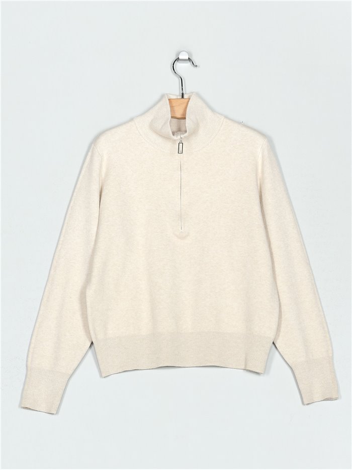 Zip neck sweater (M/L-L/XL)