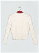 Textured soft sweater (M/L-L/XL)