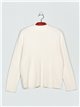 Collared ribbed sweater (M/L-L/XL)