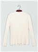 Soft ribbed sweater (M/L-L/XL)