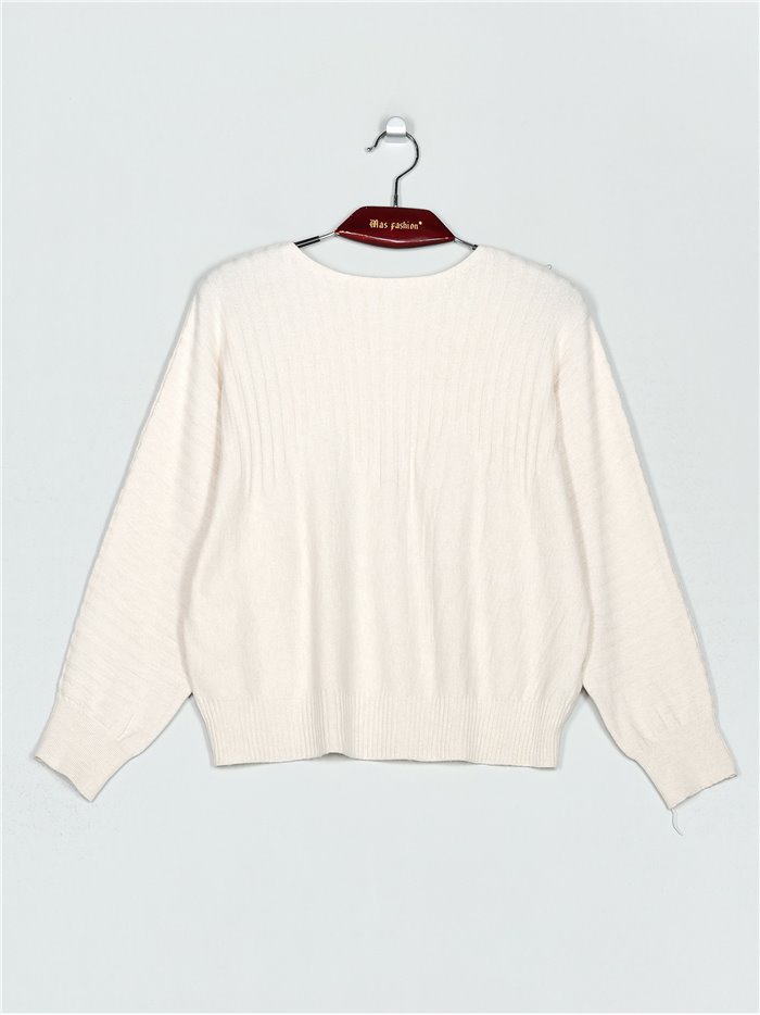 Textured sweater (M/L-L/XL)