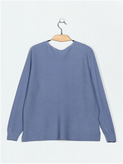 Sweater with bows (M/L-L/XL)