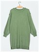 Knit dress with buttons (M/L-L/XL)