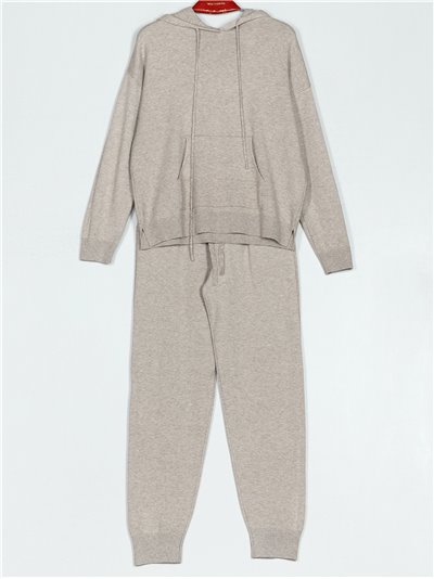 Co-Ord knit sweatshirts + trousers (M/L-L/XL)