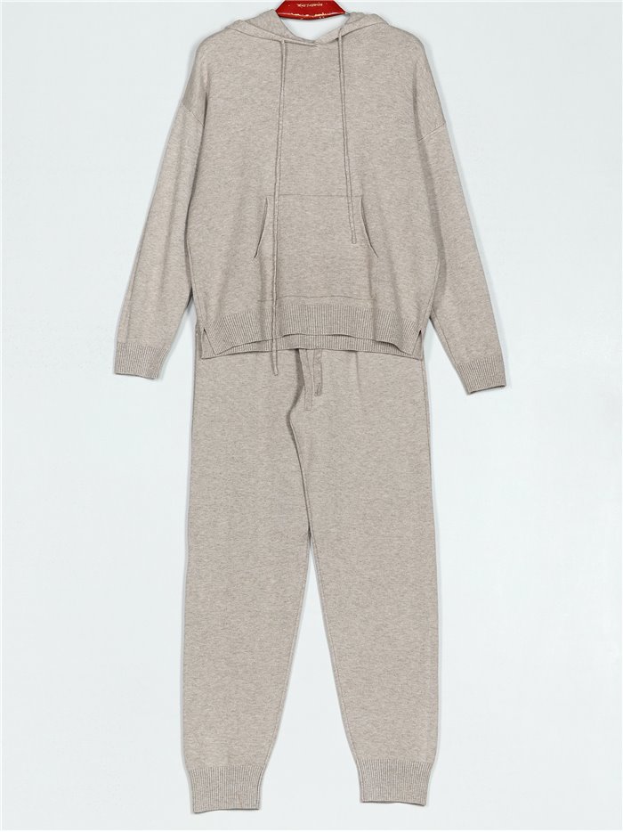 Co-Ord knit sweatshirts + trousers (M/L-L/XL)