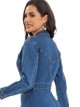 Denim shirt dress azul (S-XXL)