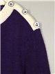 Chic sweater morado