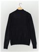 Basic sweater negro