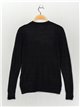 Basic sweater negro