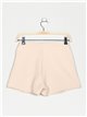 Shorts skirt with rhinestone beis