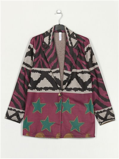 Soft star blazer buganvilla