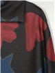 Soft star poncho negro