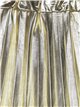 Faux leather pleated skirt oro