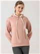 Sherpa lined fleece sweatshirts with hood 