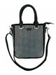 Mini citybag with rhinestone negro