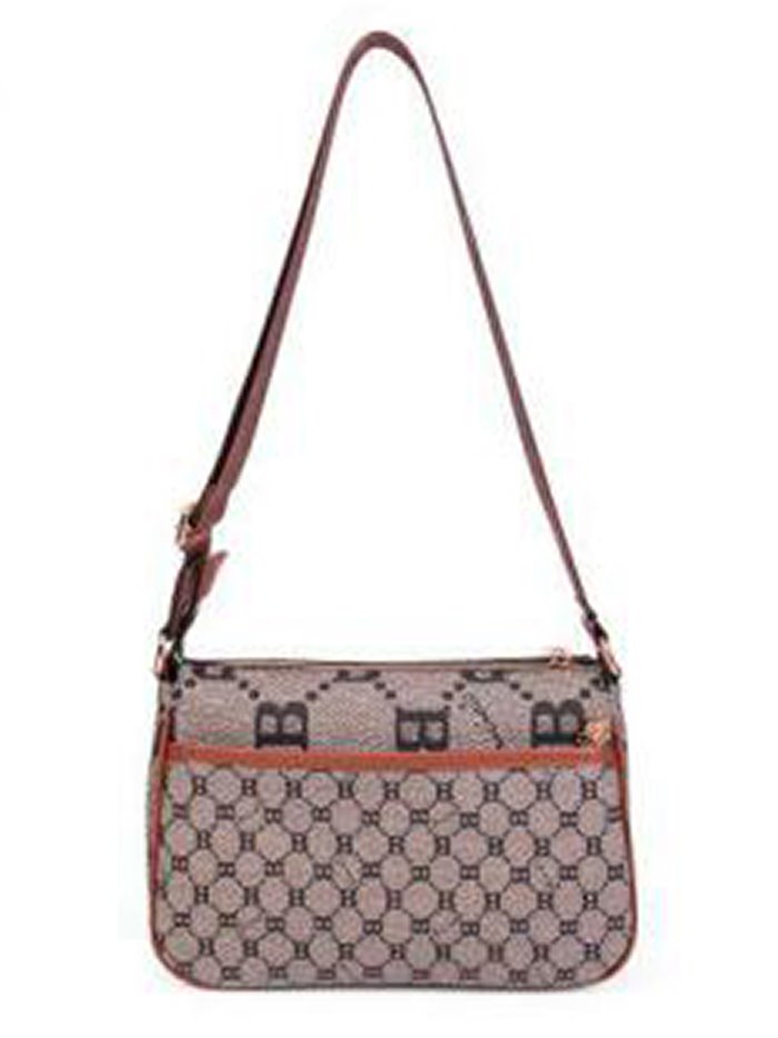 Printed crossbody bag