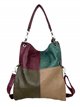 Contrast tote bag vino