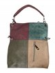 Contrast tote bag vino